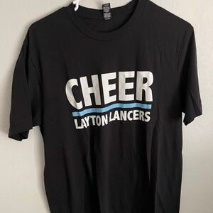 Layton Lancers cheer t-shirt